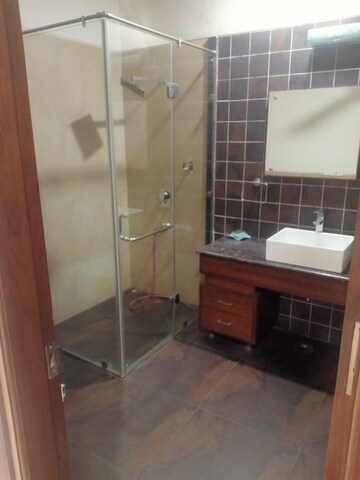 Bathroom in 3 BHK Builder Floor at Sector 15 – for Rent