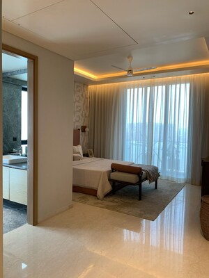 Living Room in 4 BHK Apartment at Forum Serendipity, Bandra Kurla Complex – for Sale