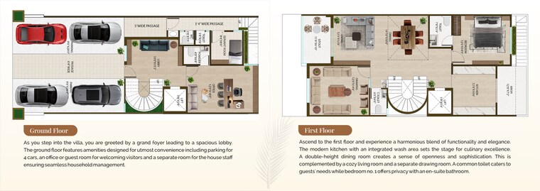 Floor Plan, ab bypass road 4 Bedroom 4700 Sq.Ft. Villa In Ab Bypass Road Indore 8788437