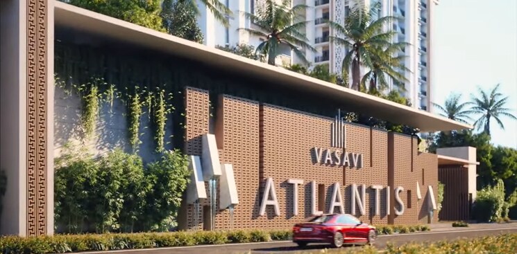 Exterior View, vasavi-atlantis 3 Bedroom 2450 Sq.Ft. Apartment In Narsingi Hyderabad 8788458