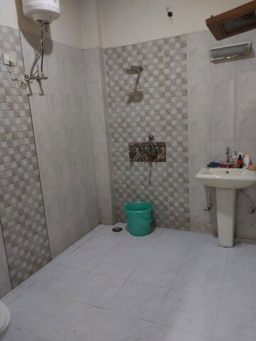 Bathroom in 3 BHK Builder Floor at Shakti Khand Iii – for Rent