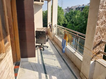 Balcony in 3 BHK Builder Floor at Shakti Khand Iii – for Rent