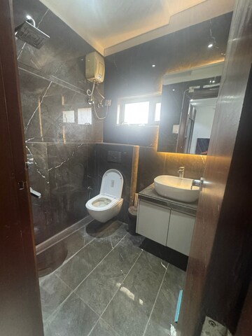 Bathroom in 3 BHK Builder Floor at Shakti Khand Iii – for Rent