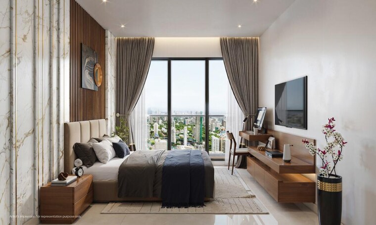 Living Room, godrej-horizon-wadala 2 Bedroom 777 Sq.Ft. Apartment In Wadala Mumbai 8788513