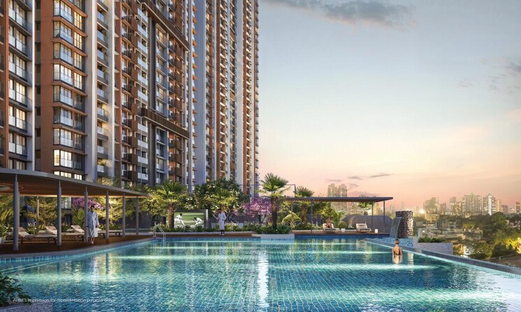 Swimming Pool, godrej-horizon-wadala 2 Bedroom 777 Sq.Ft. Apartment In Wadala Mumbai 8788513