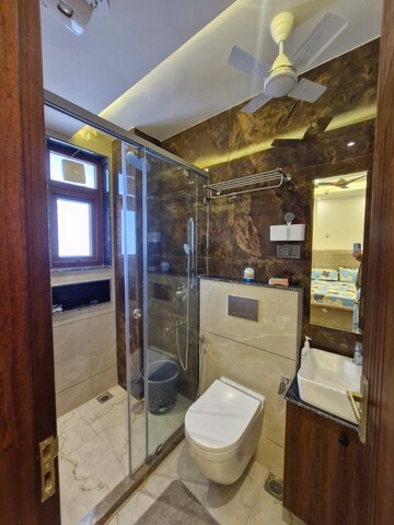 Bathroom in 3 BHK Apartment at Bestech Park View Residency, Sector 3 – for Rent