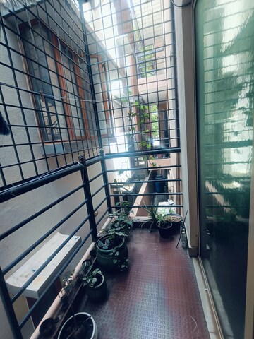 Balcony in 2 BHK Builder Floor at Hsr Layout – for Rent