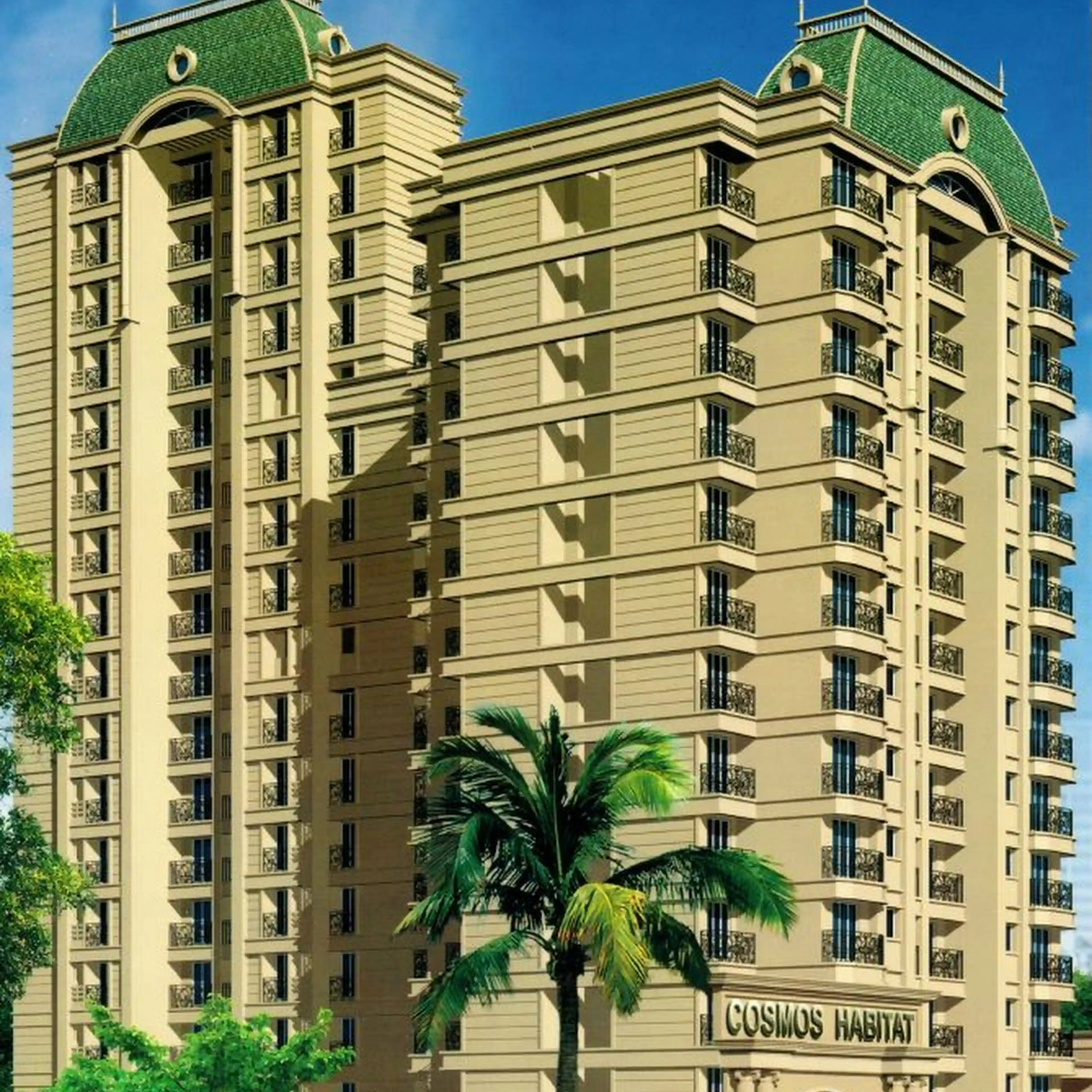 2 BHK Apartment For Rent in Cosmos Habitat