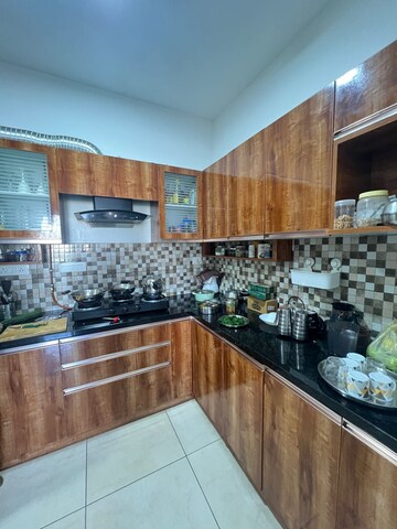 Kitchen in 2 BHK Apartment at Prestige Lakeside Habitat, Varthur – for Sale