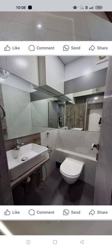 Master Bedroom in 1 BHK Apartment at Orlem Peace, Malad West – for Rent