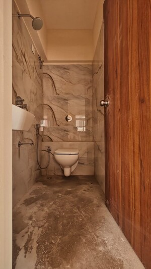 Bathroom in 1.5 BHK Apartment at Omkara Unchai, Borivali West – for Sale