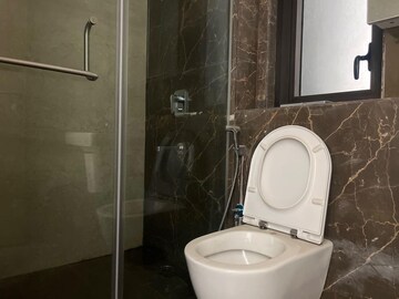 Bathroom in 2 BHK Apartment at Lodha The Park, Worli – for Rent