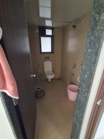 Bathroom in 2 BHK Apartment at Runwal Eirene, Balkum Pada – for Rent