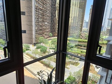 Balcony in 2 BHK Apartment at Lodha Parkside, Worli – for Rent