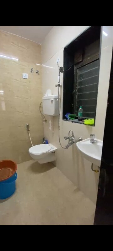 Bathroom in 1 BHK Apartment at Truearth View, Vikhroli East – for Rent