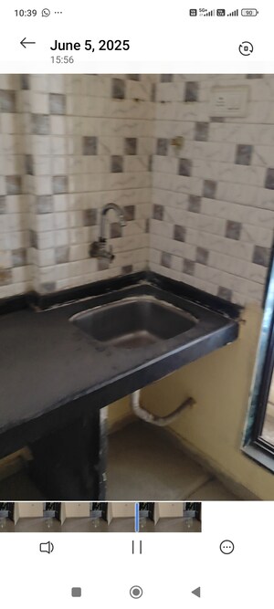 Kitchen in 1 RK Apartment at Karanjade – for Sale