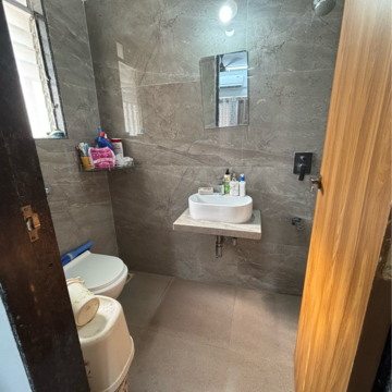Attached Bathroom in 1 BHK Apartment at Ashok Nagar – for Sale