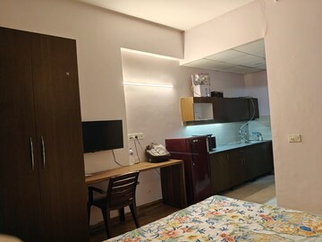 Kitchen in 1 BHK Apartment at Paramount Golfforeste, Zeta I Greater Noida – for Rent