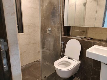 Bathroom in 2 BHK Apartment at Lodha The Park, Worli – for Rent