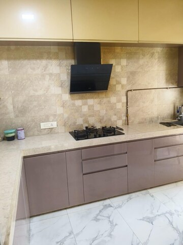 Kitchen in 3 BHK Apartment at Adani Ten BKC, Bandra East – for Rent