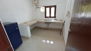 Kitchen in 1 RK Builder Floor at DLF Queens Court, Greater Kailash ii – for Rent