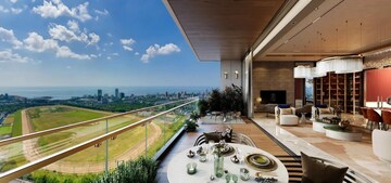 Balcony in 2 BHK Apartment at Piramal Mahalaxmi, Mahalaxmi – for Rent