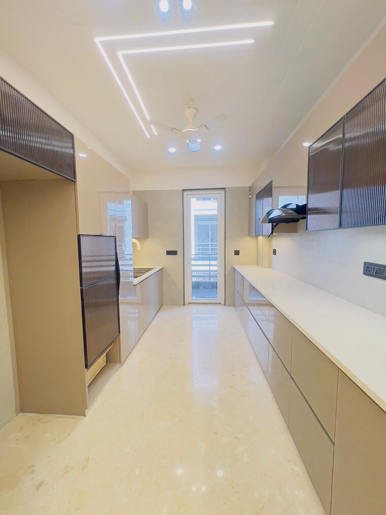 Kitchen, auram-floor 4 Bedroom 360 Sq.Yd. Builder Floor In South City 2 Gurgaon 8789175