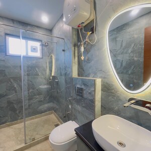 Bathroom in 4 BHK Builder Floor at SS The Lilac, Sector 49 – for Sale