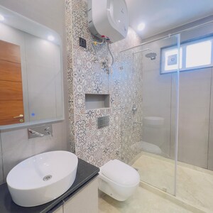 Bathroom in 4 BHK Builder Floor at SS The Lilac, Sector 49 – for Sale