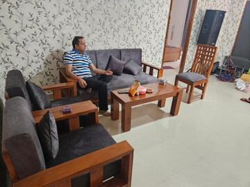 Living Room in 3 BHK Apartment at Sushant Golf City – for Rent