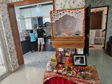 Kitchen in 3 BHK Apartment at Sushant Golf City – for Rent