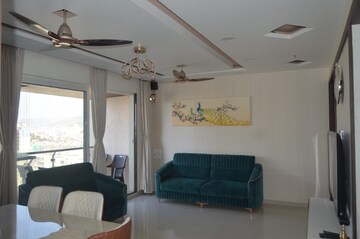 Living Room in 2 BHK Apartment at Bhagwati Eleganza, Ghansoli – for Rent