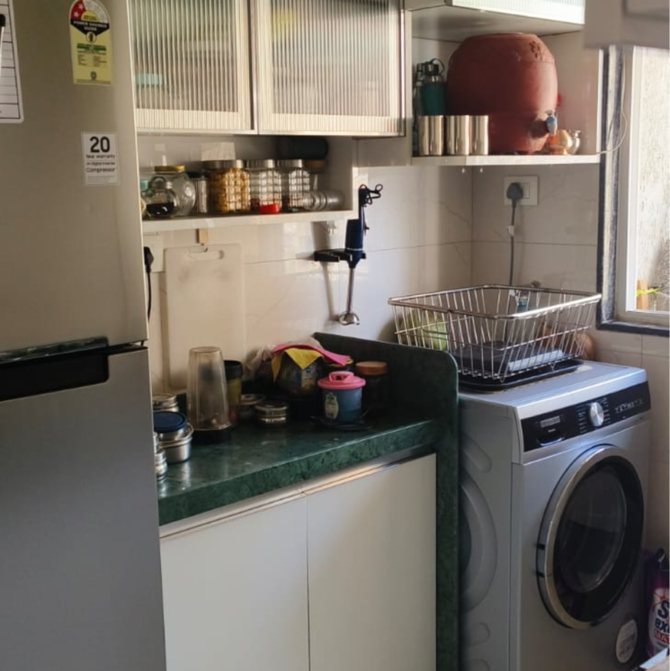 Kitchen, aashna-samadhan 2 Bedroom 600 Sq.Ft. Apartment In Goregaon West Mumbai 8789354