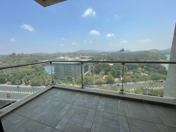 Balcony in 3 BHK Apartment at Nahar Camellia Apartment, Chandivali – for Rent