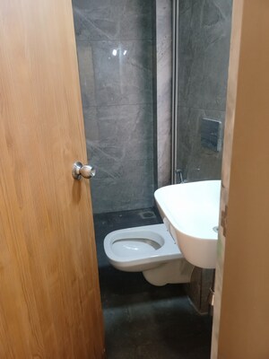 Bathroom in 3 BHK Apartment at Gautam Ashirwad, Naupada – for Sale