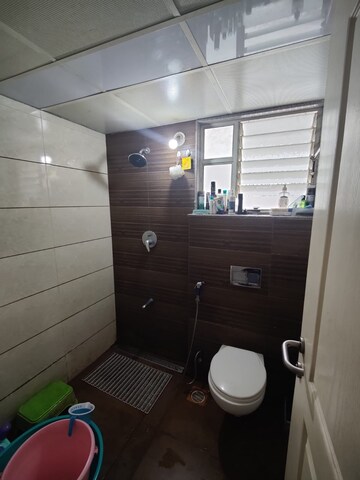 Bathroom in 2 BHK Apartment at Kumar Pinakin, Baner – for Rent