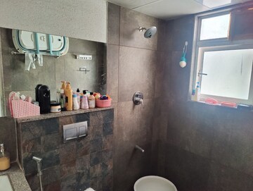 Bathroom in 2 BHK Apartment at Kumar Pinakin, Baner – for Rent