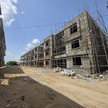 4 BHK Villa – Exterior View View at Manju Opus Greens, Kollur - for Sale