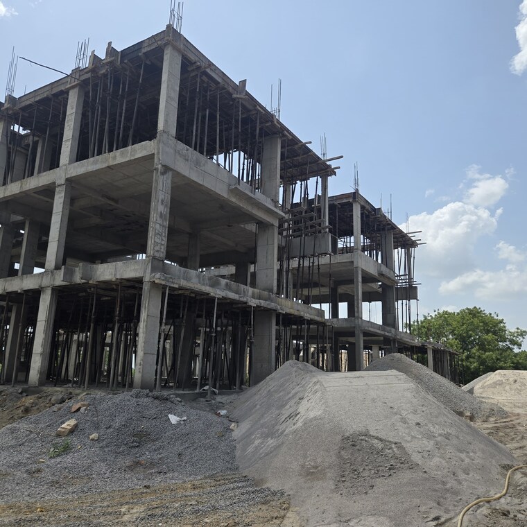 Exterior View, manju-opus-greens 4 Bedroom 4000 Sq.Ft. Villa In Kollur Hyderabad 8789438