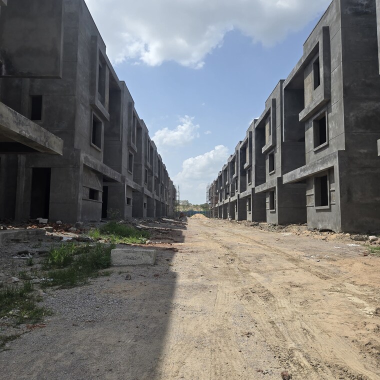 Exterior View, manju-opus-greens 4 Bedroom 4000 Sq.Ft. Villa In Kollur Hyderabad 8789438