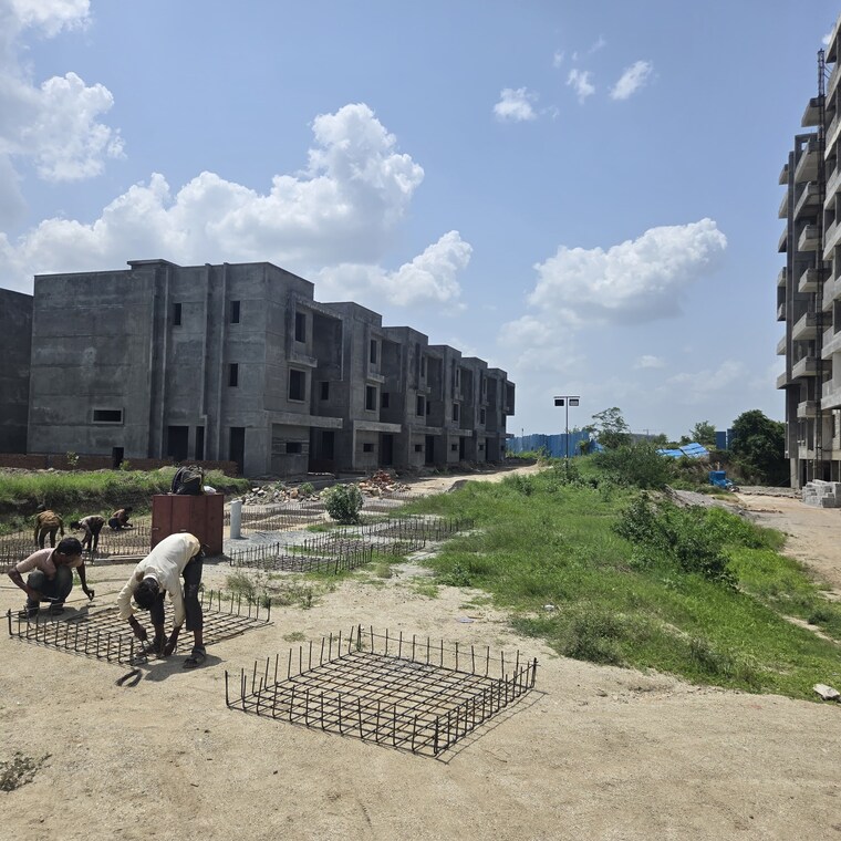 Exterior View, manju-opus-greens 4 Bedroom 4000 Sq.Ft. Villa In Kollur Hyderabad 8789438