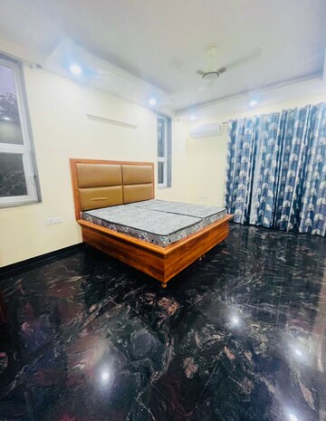 Bedroom in 3 BHK Builder Floor at Sushant Lok I – for Rent