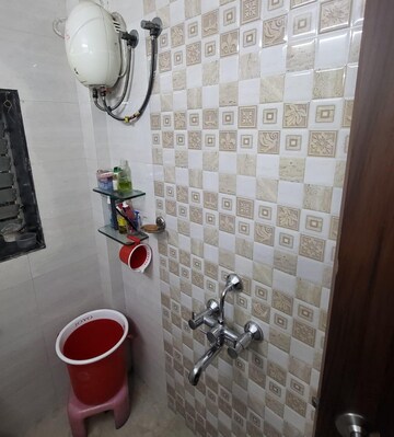 Bathroom in 2 BHK Apartment at Kamal Kunj Vile Parle, Vile Parle West – for Rent