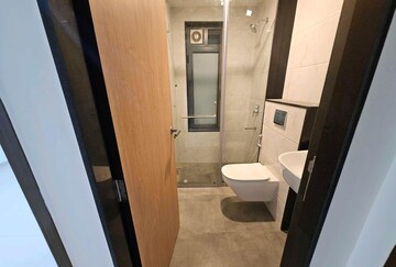 Bathroom in 2 BHK Apartment at Lodha Vista, Lower Parel – for Rent