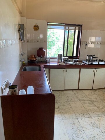 Kitchen in 2 BHK Apartment at New Sarvottam CHS Vile Parle West, Vile Parle West – for Rent