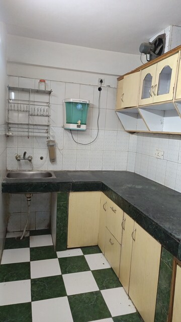 Kitchen in 2 BHK Builder Floor at Patel Nagar – for Rent