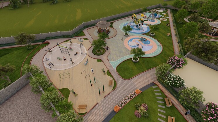 Exterior View, the-riyasat-sankalp  1130 Sq.Ft. Plot In Lodhivali Navi Mumbai 8789427