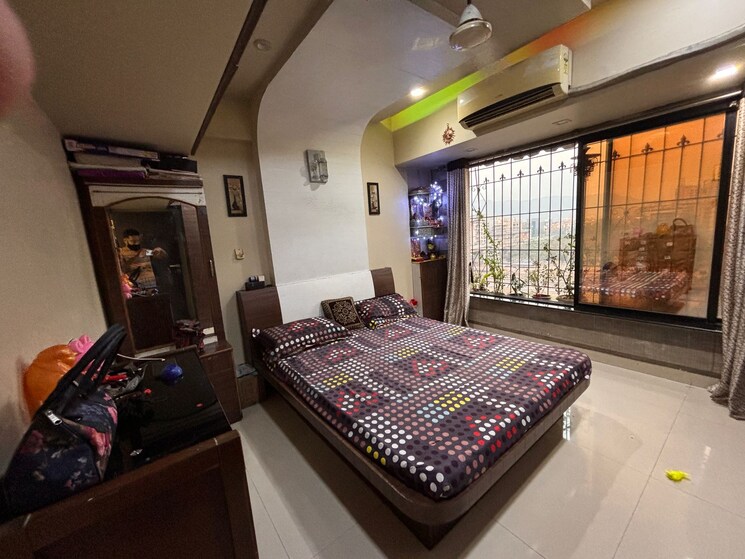 Bedroom, geomatrix-silvercrest 2 Bedroom 1200 Sq.Ft. Apartment In Khanda Colony Navi Mumbai 8789504