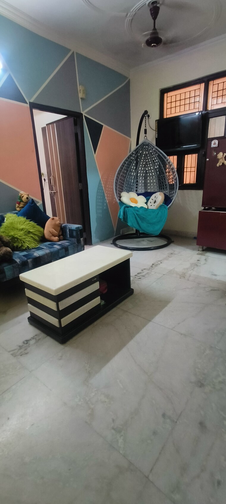 Living Room, rohini sector 25 1 Bedroom 450 Sq.Ft. Builder Floor In Rohini Sector 25 Delhi 8789526