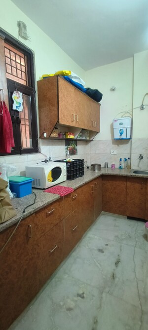 Kitchen in 1 BHK Builder Floor at Rohini Sector 25 – for Sale